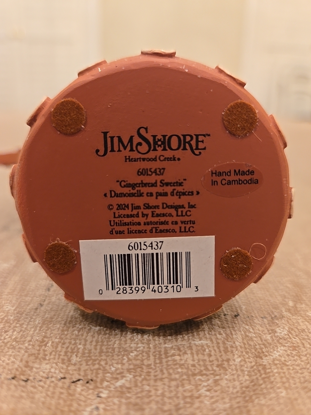 Jim Shore "Gingerbread Sweetie" Figurine ORIGINAL BOX - Picture 6 of 8